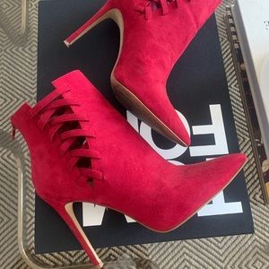 Red Aldo Boots